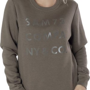 SAM 73 Dámská mikina LORELAI Hnědá M