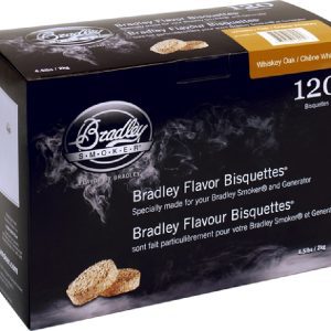 Bradley Smoker Udící briketky Whisky Oak – 120ks