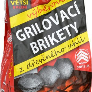 Servis Les Grilovací brikety výběrové, 4 kg