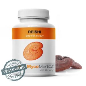 Reishi v optimální koncentraci MycoMedica 90 rostlinných kapslí