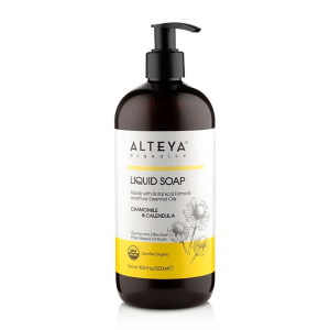 Tekuté mýdlo Heřmánek a Měsíček Alteya Organics 500 ml