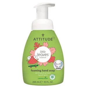Dětské pěnivé mýdlo na ruce ATTITUDE Little leaves s vůní melounu a kokosu 295ml