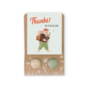 Semínkové bomby – drobný dárek pro učitele Zajíček Blossombs 2ks