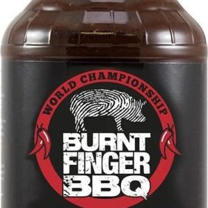 BBQ omáčka Burnt Finger Spicy KC, 544 g