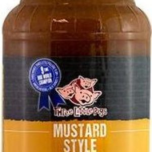 BBQ omáčka Three Little Pigs Mustard Style, 558 g