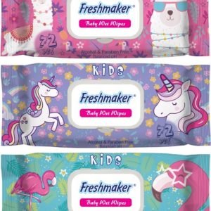 Freshmaker dětské vlhčené ubrousky 72 ks