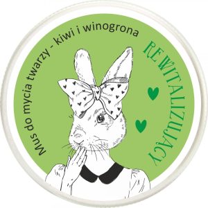 LaQ – Bunny Kiwi & Grape Čistící pěna na obličej 100 ml