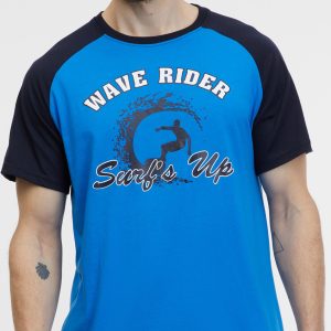 SAM 73 Pánské triko ESTEBAN Modrá XL