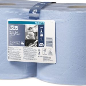 130072 Tork Heavy-Duty papírová utěrka, 2 role, 2 vrst., modrá, W2,W1