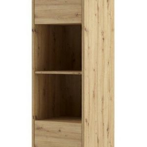 Dvoudvéřová policová skříň ke sklápěcí posteli Monterasso, dub artisan