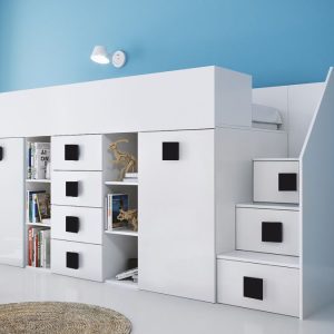 Abika Patrová postel TOLEDO 3  93/123/248,5 barevné provedení