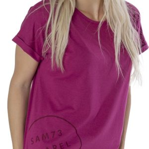 SAM 73 Dámské triko LEAH Růžová XS