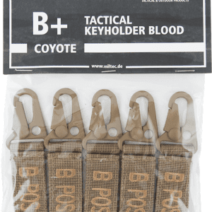 Klíčenka taktická B POS [sada 5 ks] okrová