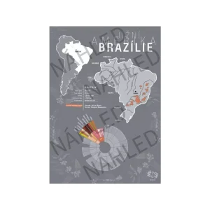 Beanie Brazílie – plakát A4