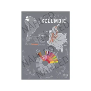 Beanie Kolumbie – plakát A4