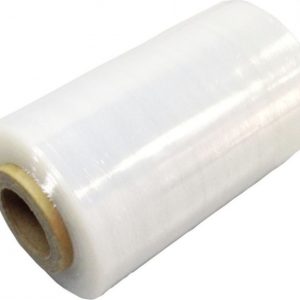 Stretch fólie granát 10 cm, 23 my, 150 m, transparentní