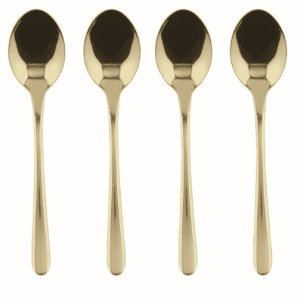 Kávové lžičky Taste PVD Champagne, 6 ks