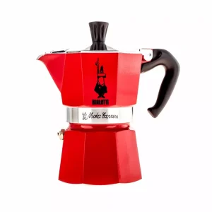 Bialetti Moka Express 3 šálky červená