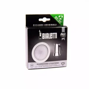 Bialetti těsnění pro moka konvičku 10 nerez – 1 těsnění + 1 sítko