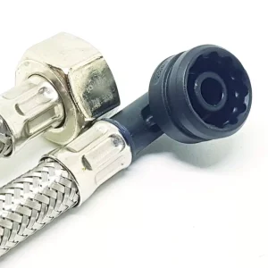 BWT Připojovací hadice DN 8 1.5 m FLEX koleno 90° převlečná matice FM 3/4