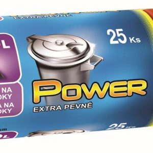 FINO LDPE Pytle Power 120 l, 25 ks, 45 µm