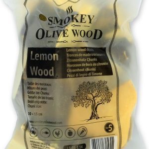 Smokey Olive Wood Špalíky k zauzování ze dřeva citrónovníku Hmotnost: 1,5 kg