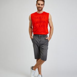 SAM 73 Pánské šortky AQUARIUS Černá M