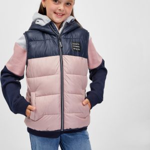 SAM 73 Dívčí vesta JIFUNZA Růžová 116