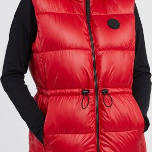 SAM 73 Dámská vesta oversize CHARLOTTE Červená 2XL