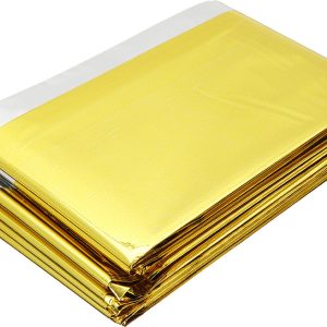 Zarys Záchranná přikrývka ThermCARE, termoizolační, fóliová, 160 x 210 cm, 1 ks, zlatá