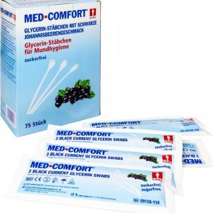 MED COMFORT, Glycerinové tyčinky MED COMFORT, délka 15 cm, bal. 75 ks Varianty: Citronová 09157-150 Příchuť: Černý rybíz