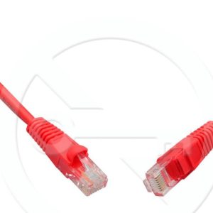 C5E-114RD-1MB – Solarix patch kabel CAT5E UTP PVC, 1m