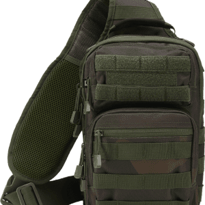 Brandit Taška přes rameno US Cooper Sling střední woodland tmavý
