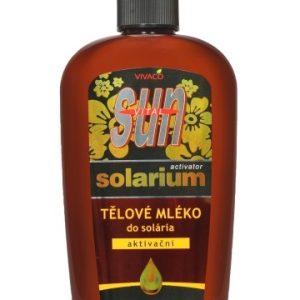 Tělové aktivační mléko do solária s arganovým olejem SUN VIVACO 300 ml