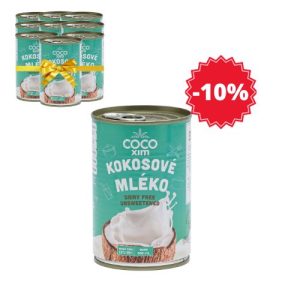 XL balení – Kokosové mléko na vaření 17-19% COCOXIM 12×400 ml