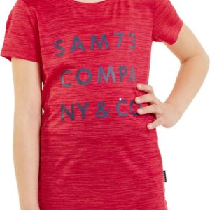 SAM 73 Dívčí triko ABLAKA Růžová 152