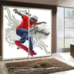 Maridex  skříň PENELOPA 205 vzor teenager  205/215/66