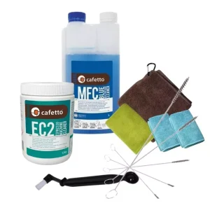 Cafetto Kompletní sada čističů pro pákový kávovar