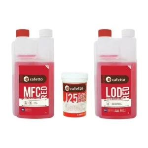 Cafetto Sada čističů pro kávovary Jura a Krups se šleháním mléka