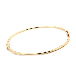 Zlatý obručový náramek CAILEY