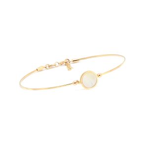 Zlatý obručový náramek CANACE