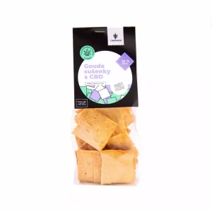 Cannapio Gouda sušenky s CBD 100 g