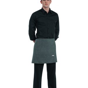 Barmanská zástěra EGOchef- Grey mix