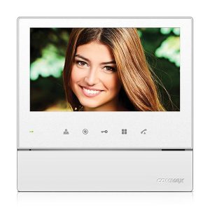 CDV-70HD bílý – verze 17-30Vdc – videotelefon 7″, CVBS, handsfree, 1 vst.