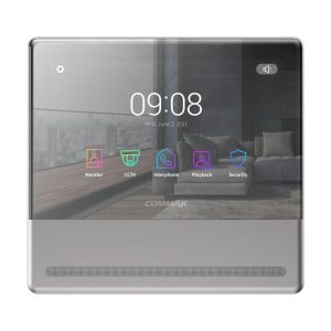 CDV-70QT – verze 230Vac – Videotelefon 7″, HD/CVBS, dotyk, paměť, mobilní aplikace