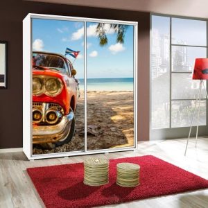 Maridex  skříň PENELOPA 155 se vzorem 1  155/215/66