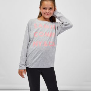 SAM 73 Dívčí triko KAT Šedá 116