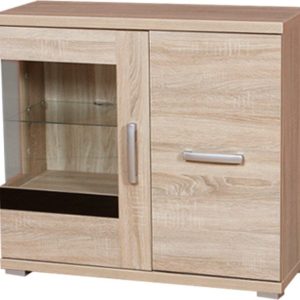 Stolmex Vitrína SONEO 2  90,5/82,5/35,5 barevné provedení