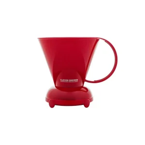 Clever dripper plastový L 500 ml červený