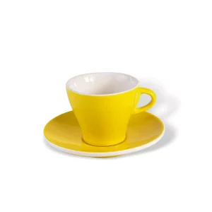 ClubHouse šálek s podšálkem Gardenia 170 ml žlutá